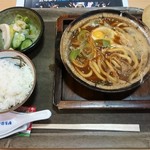 EXPASA御在所（下り線）「山本屋本店」 - 味噌煮込みうどん定食