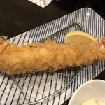 熟成豚 かわむら - 海老フライ