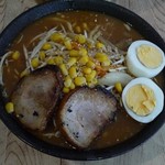 まこと水産 - 味噌ラーメン７００円