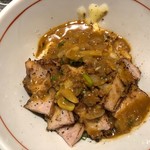 つけ麺一燈 - 〆のチーズリゾット