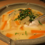 やなぎ澤 - 本鱒の粕煮