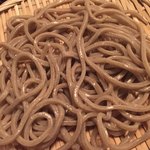 おざわ - ざる蕎麦 粗挽きの太めでお願いしました