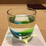 うを徳 - ガラス盃