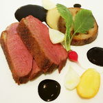 茨城県 鴨　イカ墨