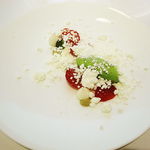 アルシミスト - 苺　ピスタチオ　ヨーグルト　白バルサミコ酢　春菊