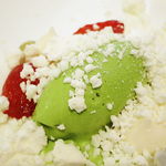 アルシミスト - 苺　ピスタチオ　ヨーグルト　白バルサミコ酢　春菊