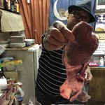 ホルモン焼 村井 - 今日、処理されたばかりの豚のハツ（承認済み）