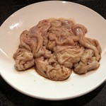 ホルモン焼 村井 - シマ腸（タレ）