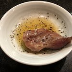 ホルモン焼 村井 - ごま油・塩・ブラックペッパーで　絶品です！