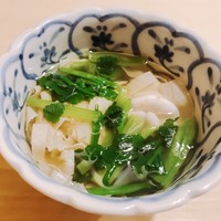 鮨 あらい - ◯白子のすっぽん出汁様