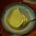 すし酒場 平島 - 抹茶アイス