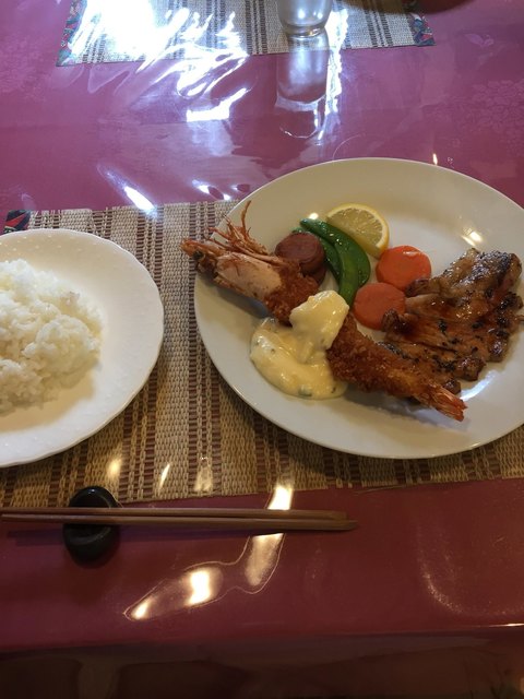 絶品のジャンボ天然エビフライ By びっくりジャンボ 和風れすとらん ベアー 南草津 洋食 食べログ