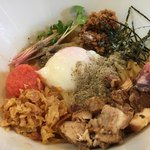 MOVE麺t - 時にはまぜＳＯＢＡ　仕上げライス付き　８００円