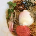 MOVE麺t - 時にはまぜＳＯＢＡ　仕上げライス付き　８００円