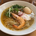 麺処ろくめい - 海老塩そば　880円