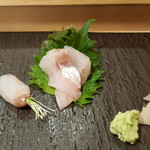 Sushi Dokoro Mitake - ほうぼうの刺身