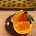 うを徳 - 水菓子（せとか + おおきみ）