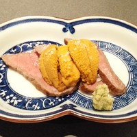寛幸 - 飛騨牛とウニ
