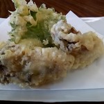 松島庵 - 牡蠣のてんぷら