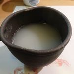 ひろ作 - 蕎麦湯