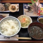 鈴木水産 - おまかせ定食 @1080