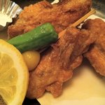 ふぐ天神 - ふぐの空揚げ