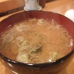 小判寿司 - 味噌汁