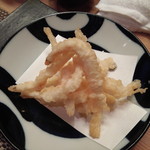 すし処 みや古分店 - 白魚の天ぷら