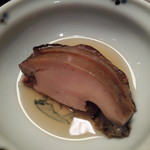 すし処 みや古分店 - 蒸しアワビ