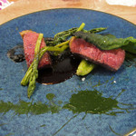 bistro Chic - 3.自家熟成した岩手産 短角牛イチボのロティは+500円(ランチ3500円コース)