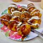 寛子 - 「たこ焼」(10個 250円)。