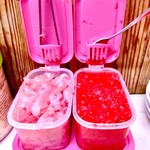 寛子 - 生姜入れ。以前の生姜は左で、右のが増えた？