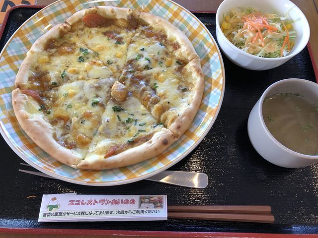 エコレストラン　あいのの - 古館（ピザ）の写真