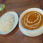 DIYO スープカレー＆ネパールカレーレストラン - ダルバート、ハーフ頼んだのに(笑) 201802