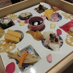 翡翠之庄 - 【四方松花堂・睦月前菜】