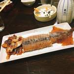 居酒屋 十勝 - イカの沖漬け 
                                凍っていて旨い