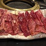 黒毛和牛焼肉 さくら亭 - ロース・カルビ盛合せ@¥1800x2