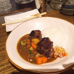 FŪJIN -風神- Teppanyaki & Japanese Whisky - 1801_FŪJIN -風神- Teppanyaki & Japanese Whisky_Humberg Curry Rice@125,000Rp(ハンバーグカレー)