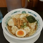 日高屋 - ワンタン麺
