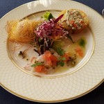 「前菜の盛り合わせ」