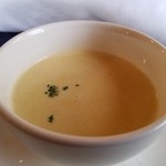 ル・ポットフー - 本日のスープ「安納芋のポタージュ」