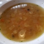 ル・ポットフー - 本日のスープ「コンソメスープ」