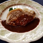 ル・ポットフー - 「米の粉豚のロースグリエ」