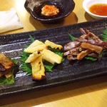 KOIKI Eatery - 1802_KOIKI Eatery_Aburi set＠100,000Rp(炙りセット(エイヒレ等))