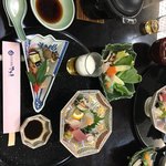 Keikei Arudou Go Yuduki - 前菜、刺身など