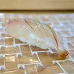 群来膳 - ［2018/01］寿司⑤ しまあじの握り