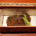 日本料理 晴山 - 肉巻き