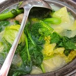 Tai Woo Seafood Restaurant - 〇上湯什菜88ドル