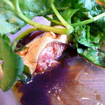 フレンチレストラン・プレジール - フォアグラの下にはいちじく！＠Plaisir★2008/9