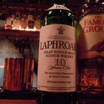 バー ウダ - ◆慣れると美味しいラフロイグ。